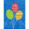 JAM Paper Wish Big Blank Assorted Birthday Card Set, 36ct.